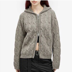 Our Legacy Cable Knit Hooded Sweater